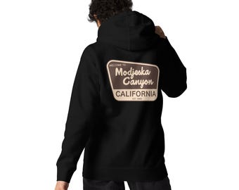 Moletom com capuz unissex com logotipo do Parque Nacional Modjeska
