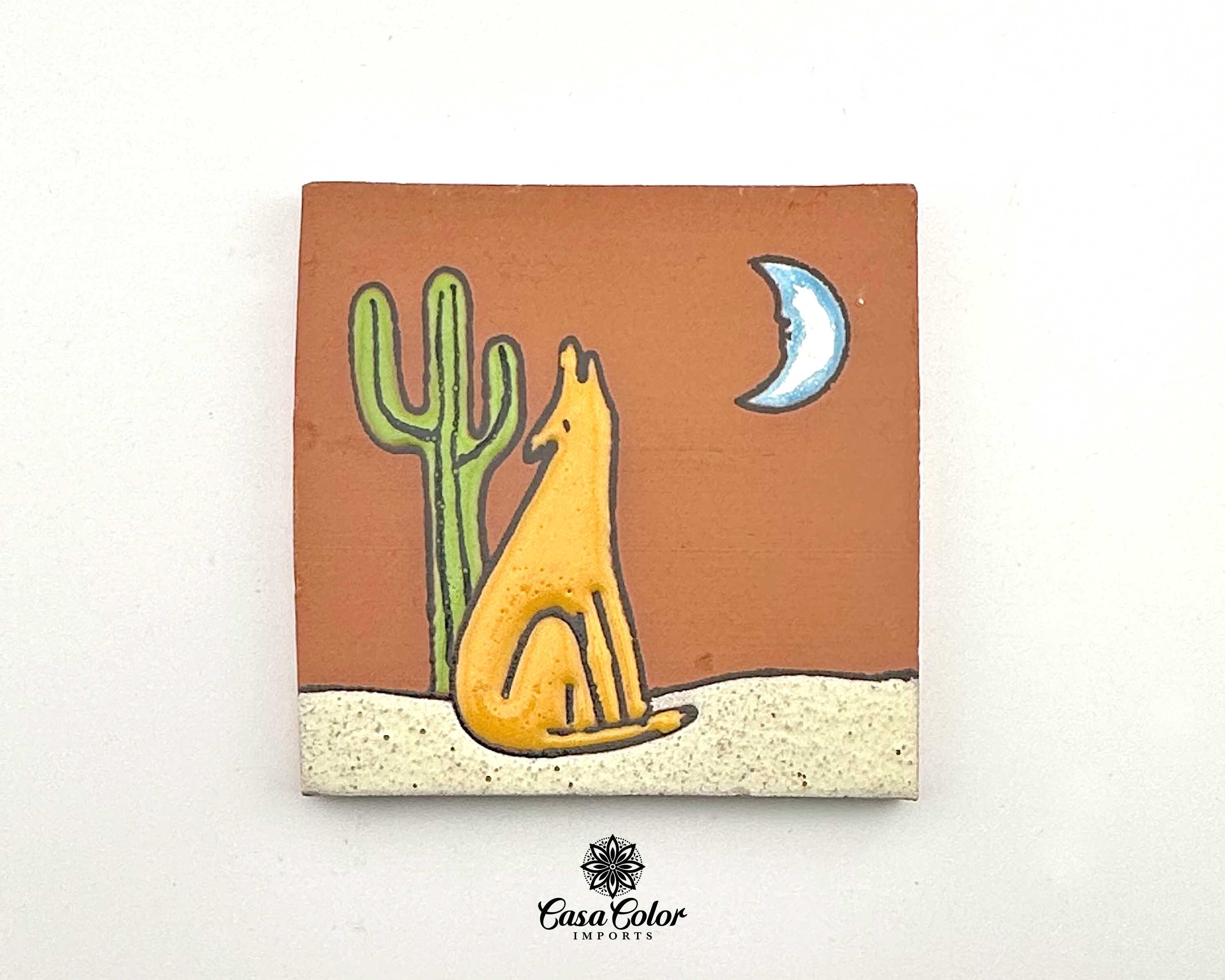 Desrt Tile Desert Handmade Relief Decorative Tile 4
