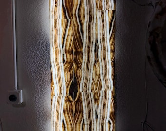Onyx Caramel Wall Panel
