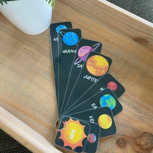 Planets Tiered Cards PDF