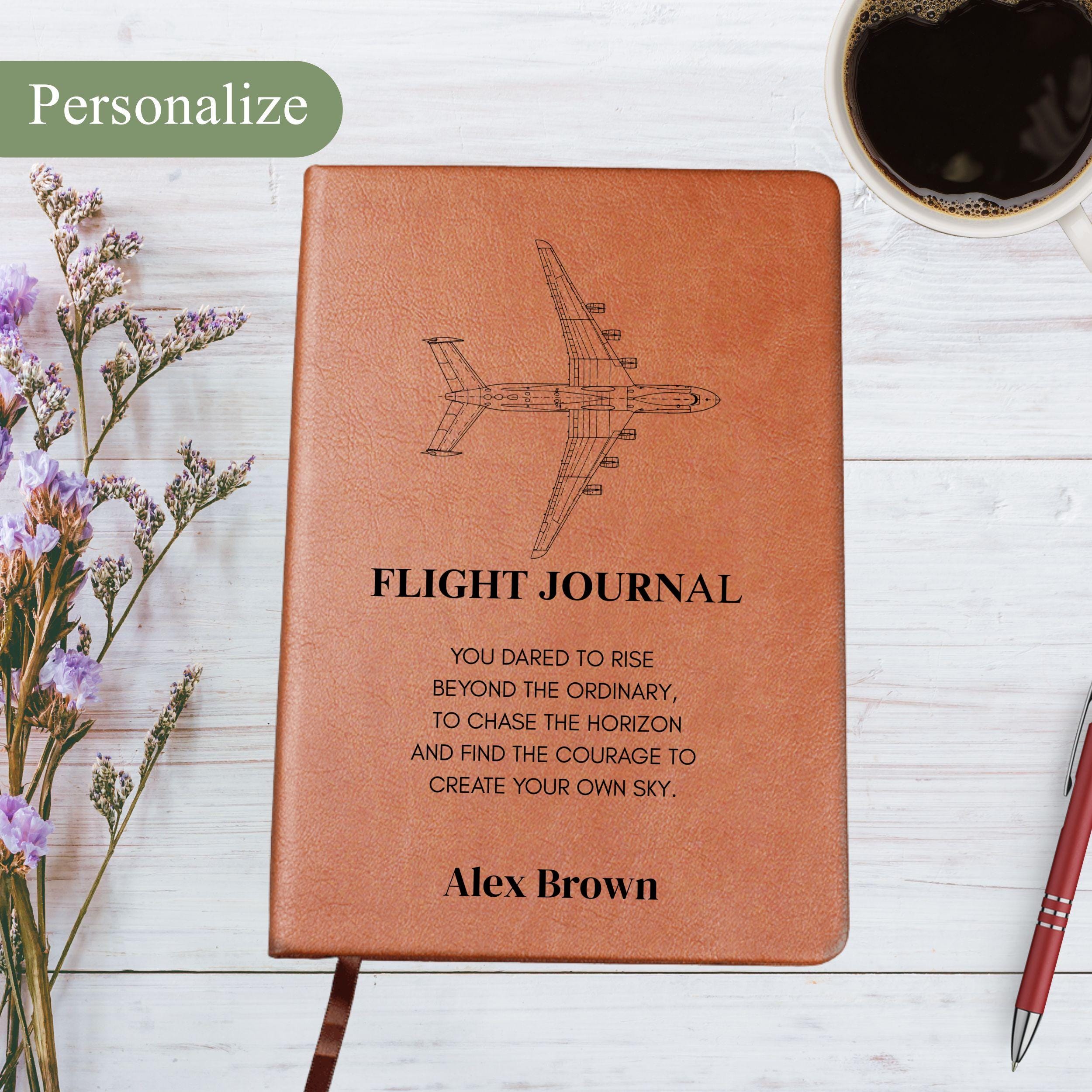 Personalized Log Book Pilot - Etsy