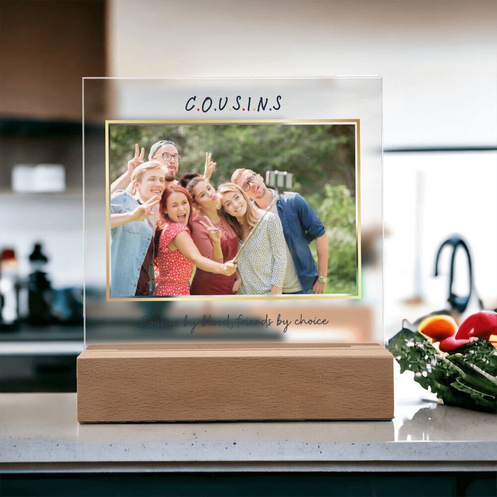 Custom Cousins Acrylic Plaque, Family Reunion Keepsakes Acrylic Picture ...