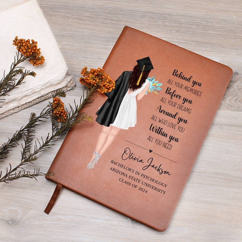 Graduation Gift for daughter Personalized journal,