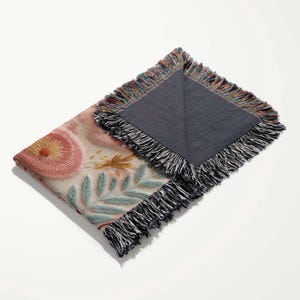 Fancy Tulips (Cottage Pink) Everything Blanket main image 1