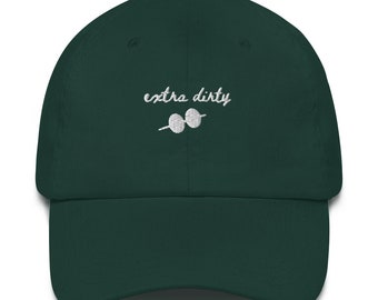 Extra Dirty Martini Baseball Cap