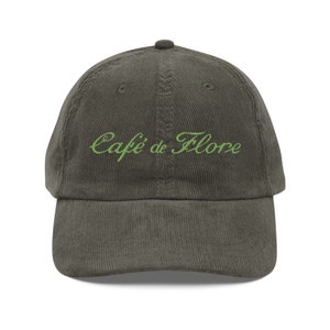 Vintage corduroy pet Café de Flore