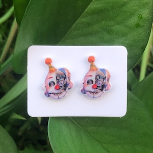 Five Nights at Freddy&#39;s Stud Earrings | Ennard | Jewelry | Gift