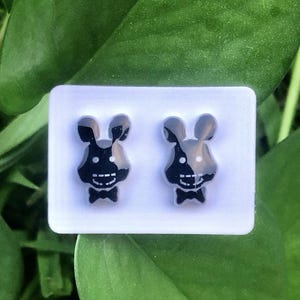 Five Nights at Freddy&#39;s Stud Earrings | Shadow Bonnie | Jewelry | Gift
