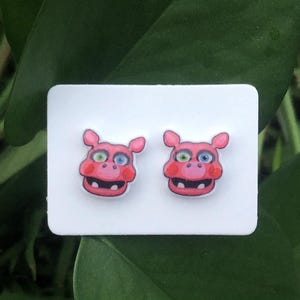 Five Nights at Freddy&#39;s Stud Earrings | Pigpatch | Jewelry | Gift