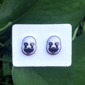 Five Nights at Freddy&#39;s Stud Earrings | Nightmarionne | Jewelry | Gift