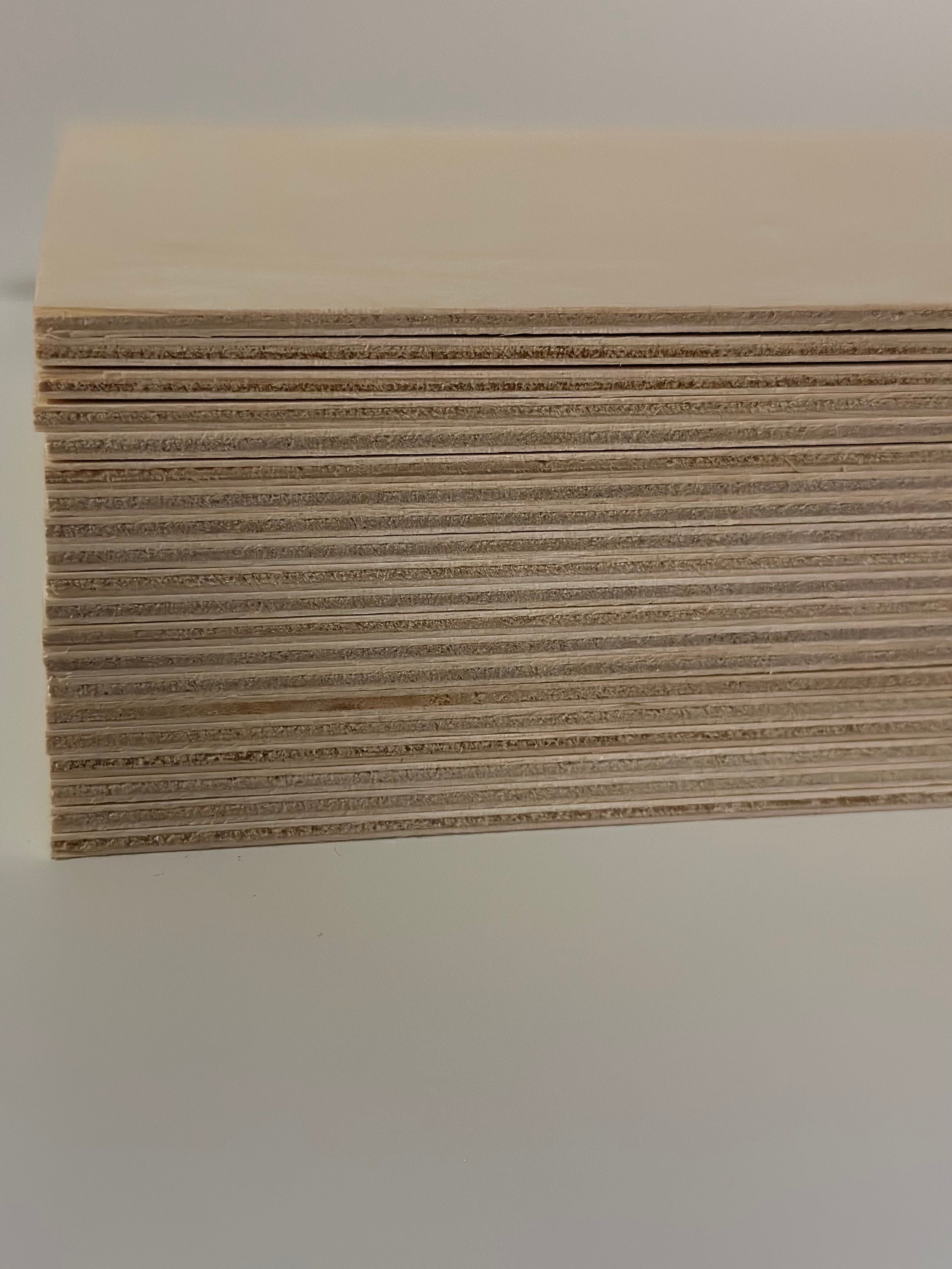 1/8 Walnut Plywood Sheets Perfect for Glowforge/laser Cutting 