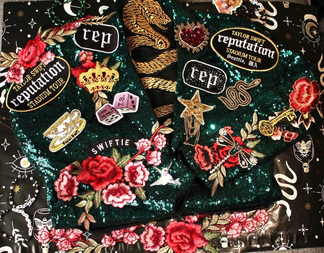 Inspired Taylor Swift Reputation Jacket Build Your Own Inspired Taylor Swift Reputation Jacket Build Your Own