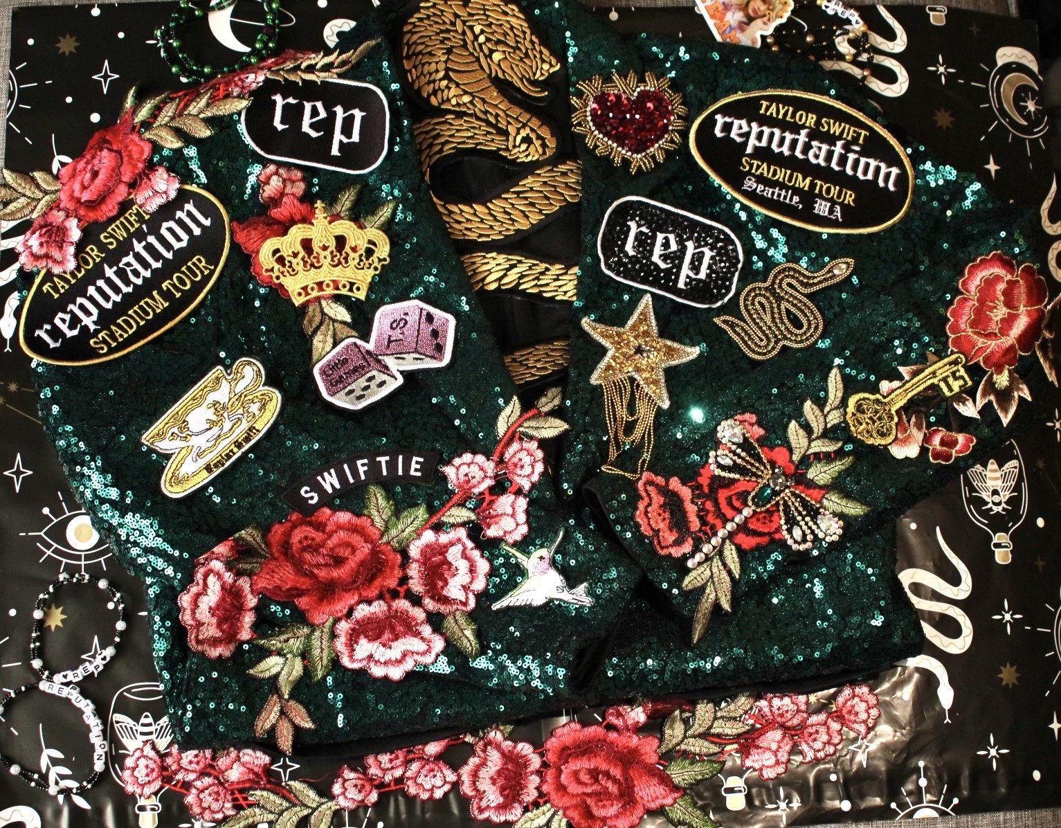 Inspired Taylor Swift Reputation Jacket Build Your Own Inspired Taylor Swift Reputation Jacket Build Your Own
