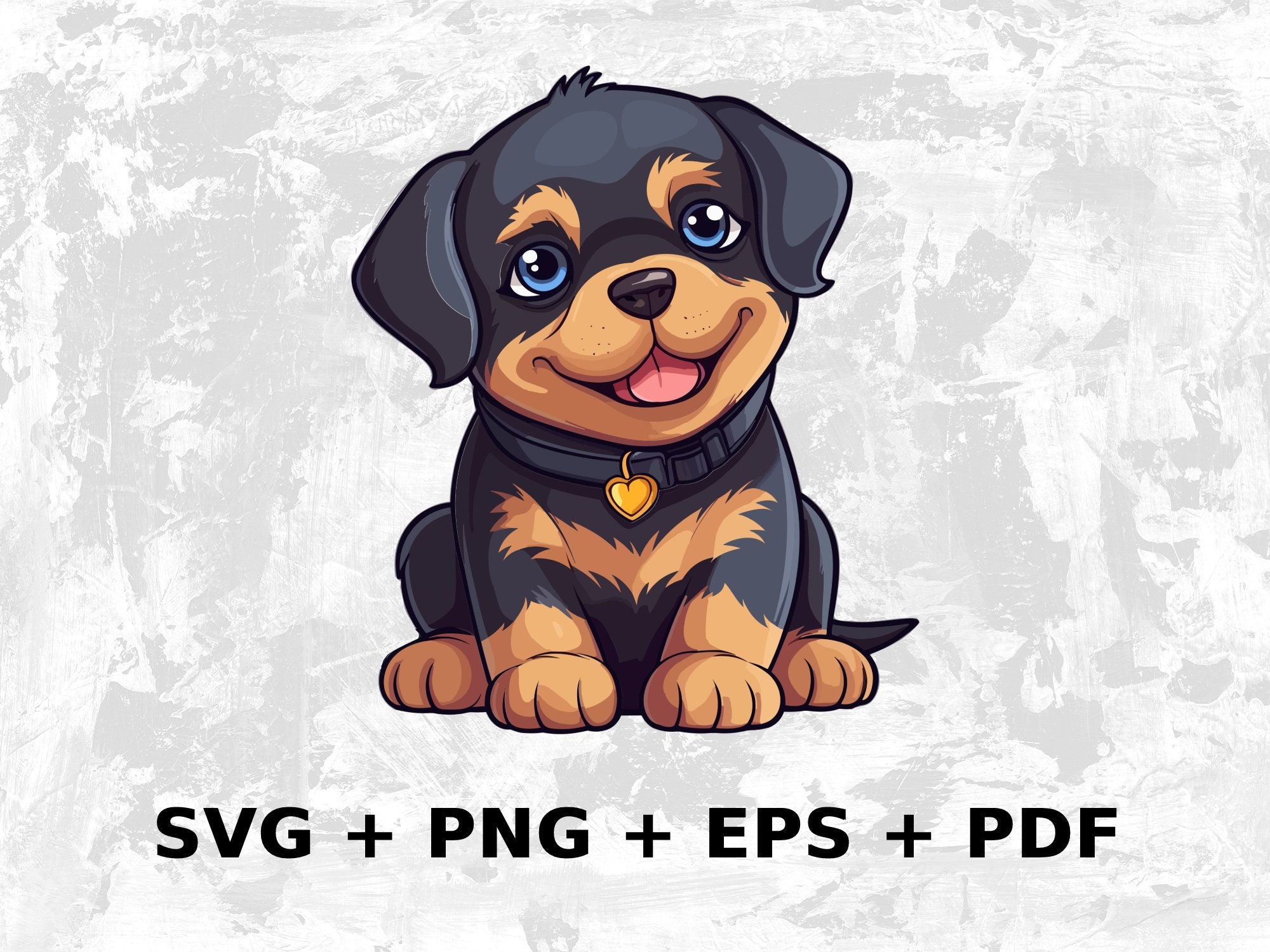 Rottweiler cartoon sale