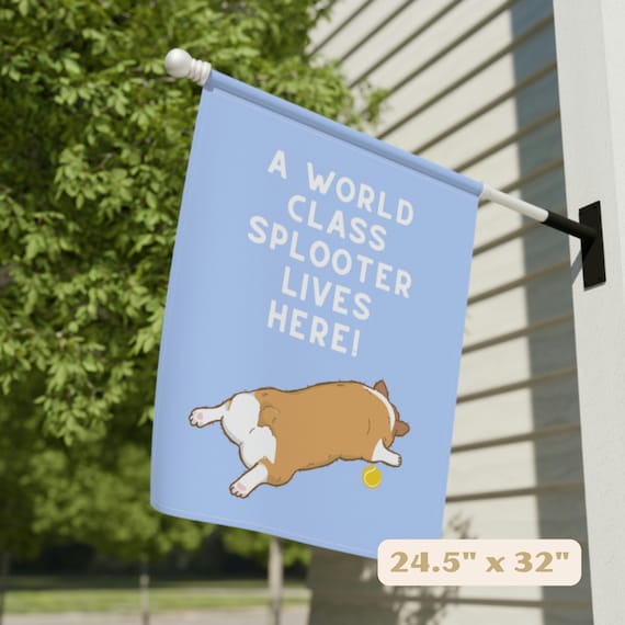 Corgi Gartenflagge 'Welcome We Hope You Like Corgis' – 45,7 X 31,8 Cm, Doppelseitig Bedruckt, Polyester, Für Garten & Tür