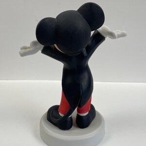 Vintage Mickey Mouse Figurine – Ceramic Disney Collectible, Retro Cartoon Decor, Perfect Gift for Disney Fans