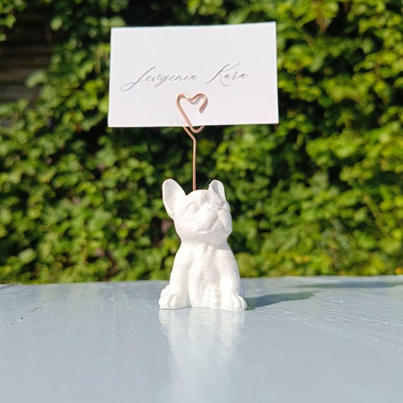Bulldog Place Card Bulldog Place Card