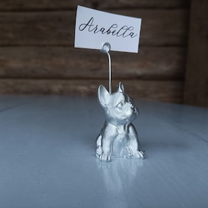 Set di 10 segnaposto – "Bulldog francese"