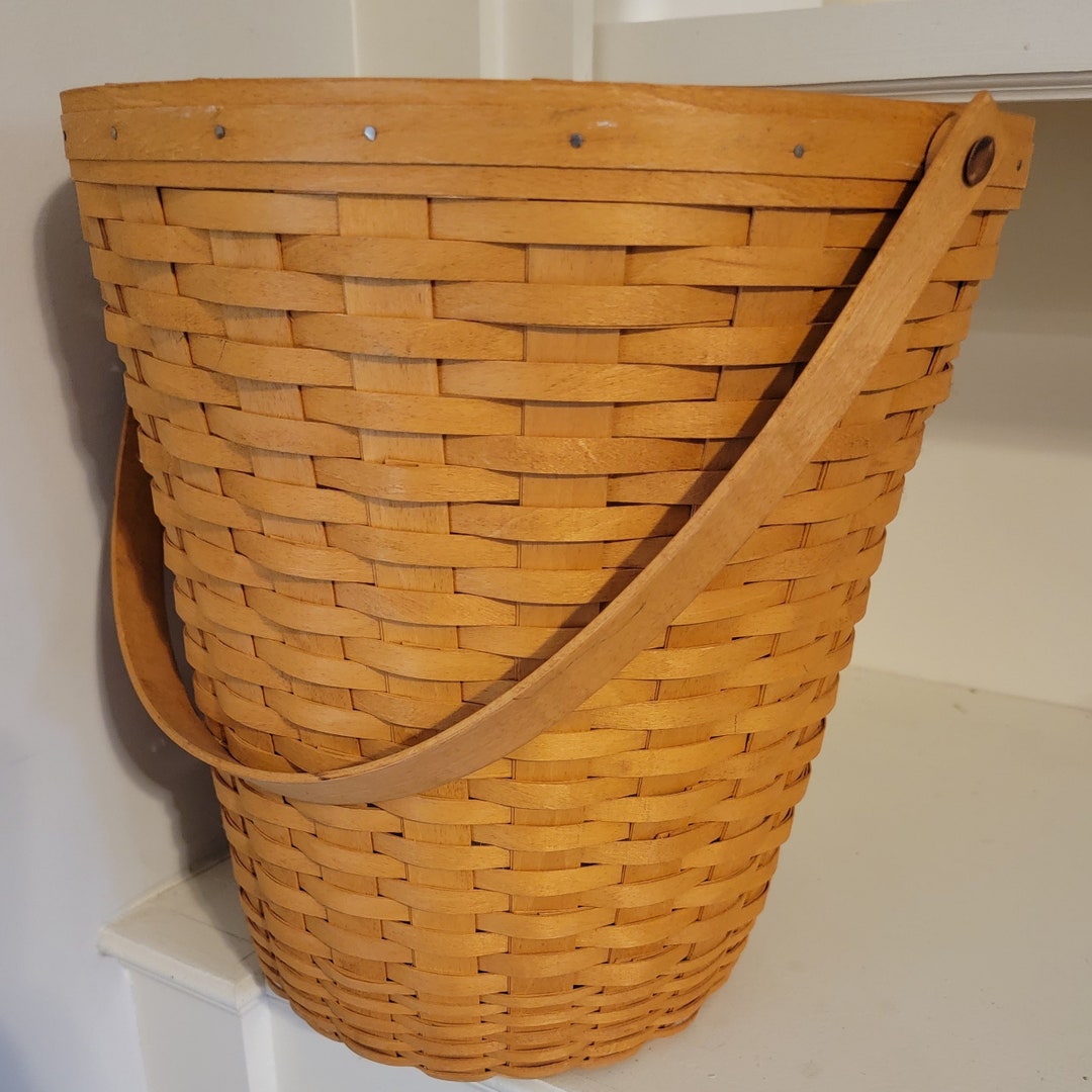 Large Longaberger Basket 1999 Etsy
