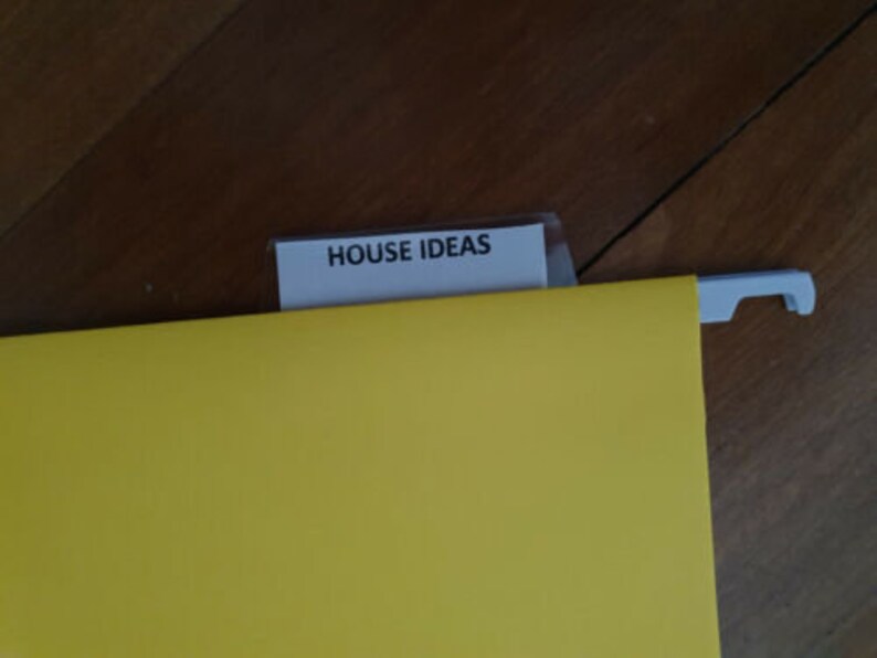 Printable Suspension File Tab Tab Headings, Identification Inserts