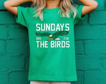 Sundays Are For The Birds Philadelphia Kids T-Shirt & Sweatshirt - Distressed Vintage Style