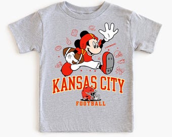 Kids Mickey Kansas City Football T-Shirt