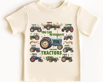 Kids Tractor T-Shirt: Colorful Farm Tee for Boys & Girls