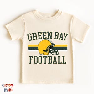 Green Bay Football Distressed Kids T-Shirt & Sweatshirt | Vintage Green Bay Fan Apparel | Youth Football Top