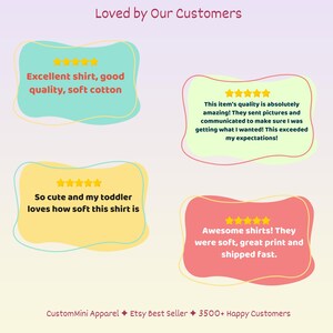 The image is a collage of four positive customer reviews for a shirt, highlighting its quality, softness, and customer service.