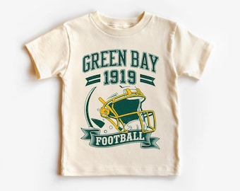 Green Bay Vintage Football Shirt or Sweatshirt: Retro 1919 Game Day Tee