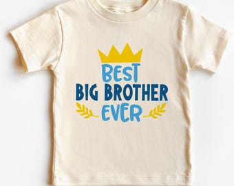 Best Big Brother Ever Kids Shirt,Toddler, Infant and Youth T-shirt, Best Big Brother Ever Tee ,Older Brother T Shirt by Kidztee