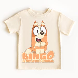 Bingo Spirit Animal T-Shirt – Funny Toddler Cartoon Tee