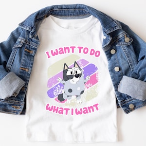 Do What I Want T-Shirt – Funny Toddler Cartoon Muffin Tee