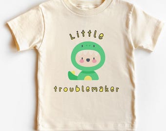 Little Trouble Maker Kids T-shirt: Unisex Children's Shirt