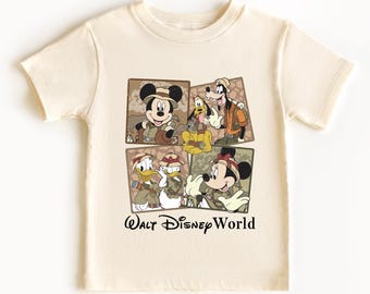 Animal Kingdom Family Trip T-Shirt – Matching Disney Safari Shirts, Custom Disney Vacation Tee, Soft & Comfortable Unisex Shirt