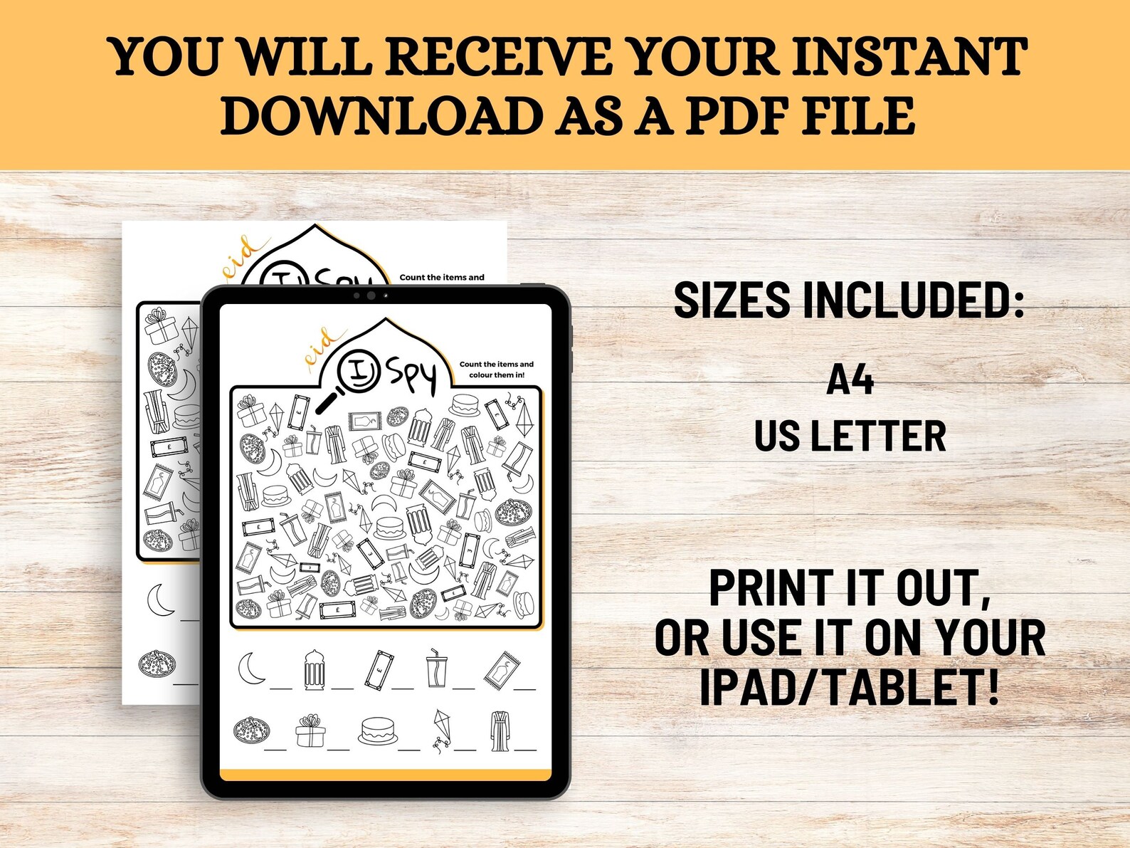 I-spy Eid Game Printable Eid 'I Spy' Games Children's Eid Games Eid ...