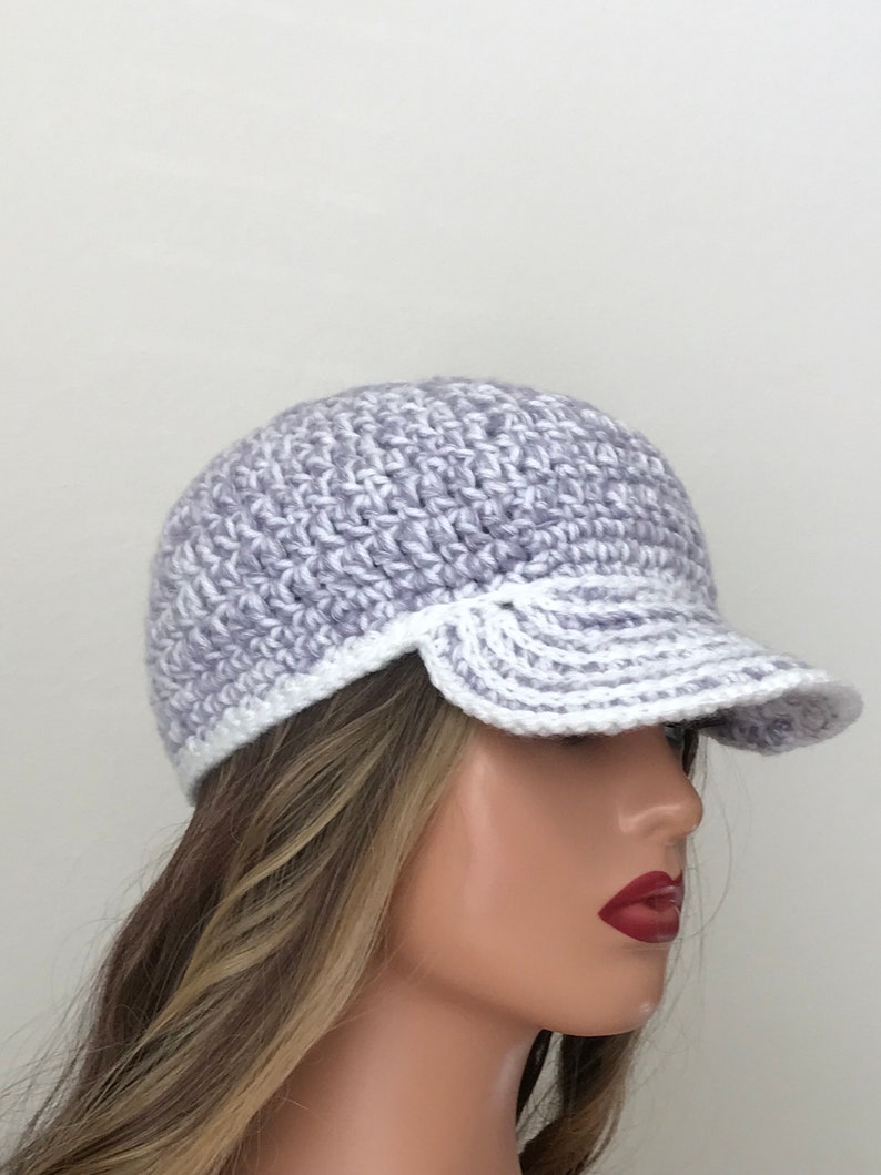 Chunky Crochet Baseball Cap , Crochet Baseball Hat , Crochet Baseball Cap With Brim A 98 Etsy