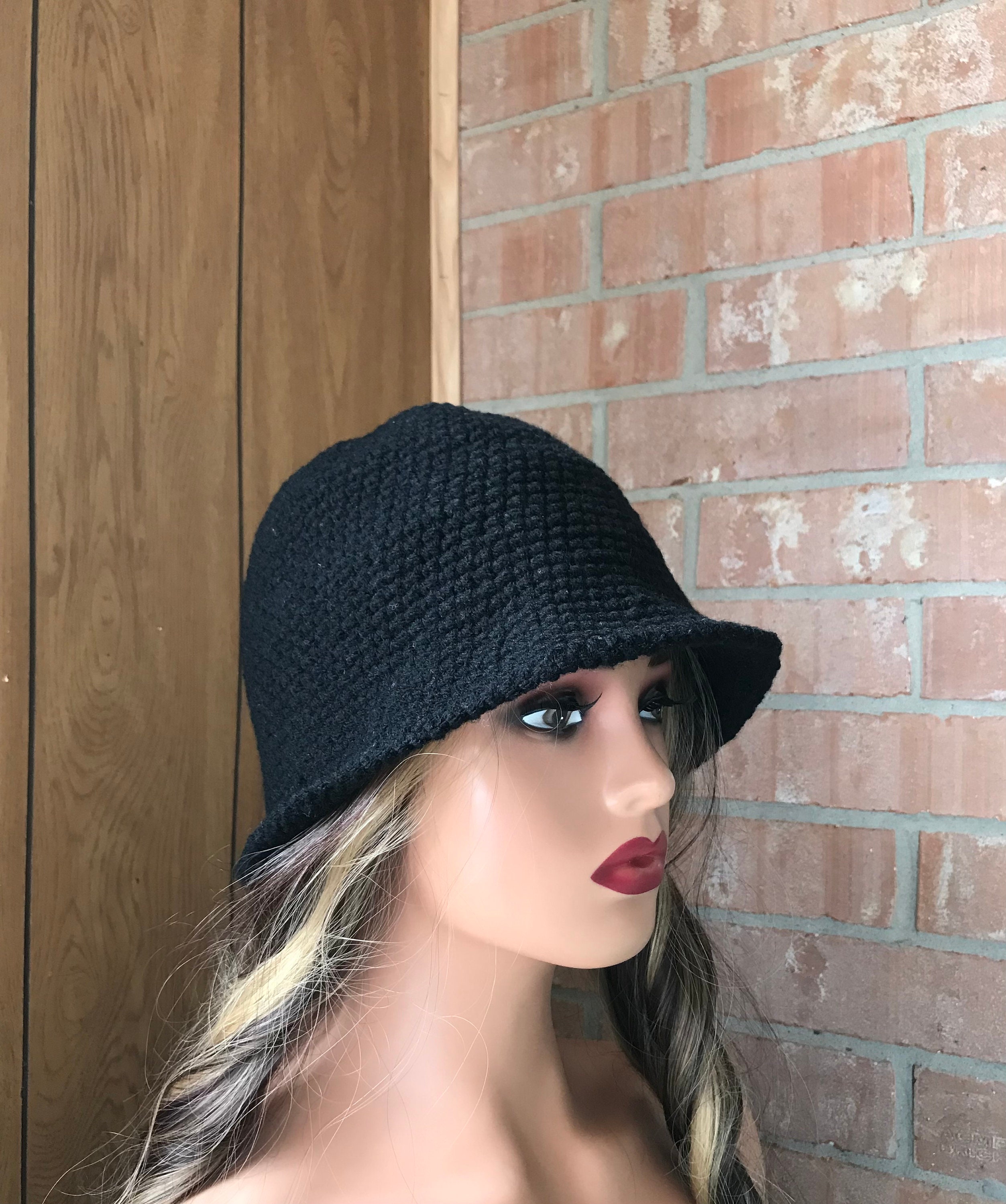 Crochet Bucket Hat . Crochet Bucket Hat Women . Crochet Bucket Hat Flower . Crochet Gifts . A1