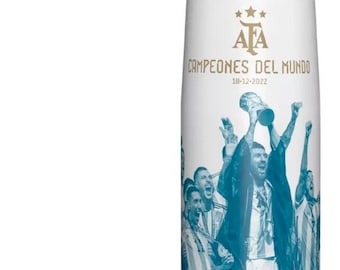 Termo Afa para Mate Argentino Campeones del Mundo Acero Inoxidable 1lt