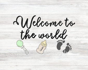 newborn svg, baby svg, baby shower svg, baby shower svg files, new baby svg