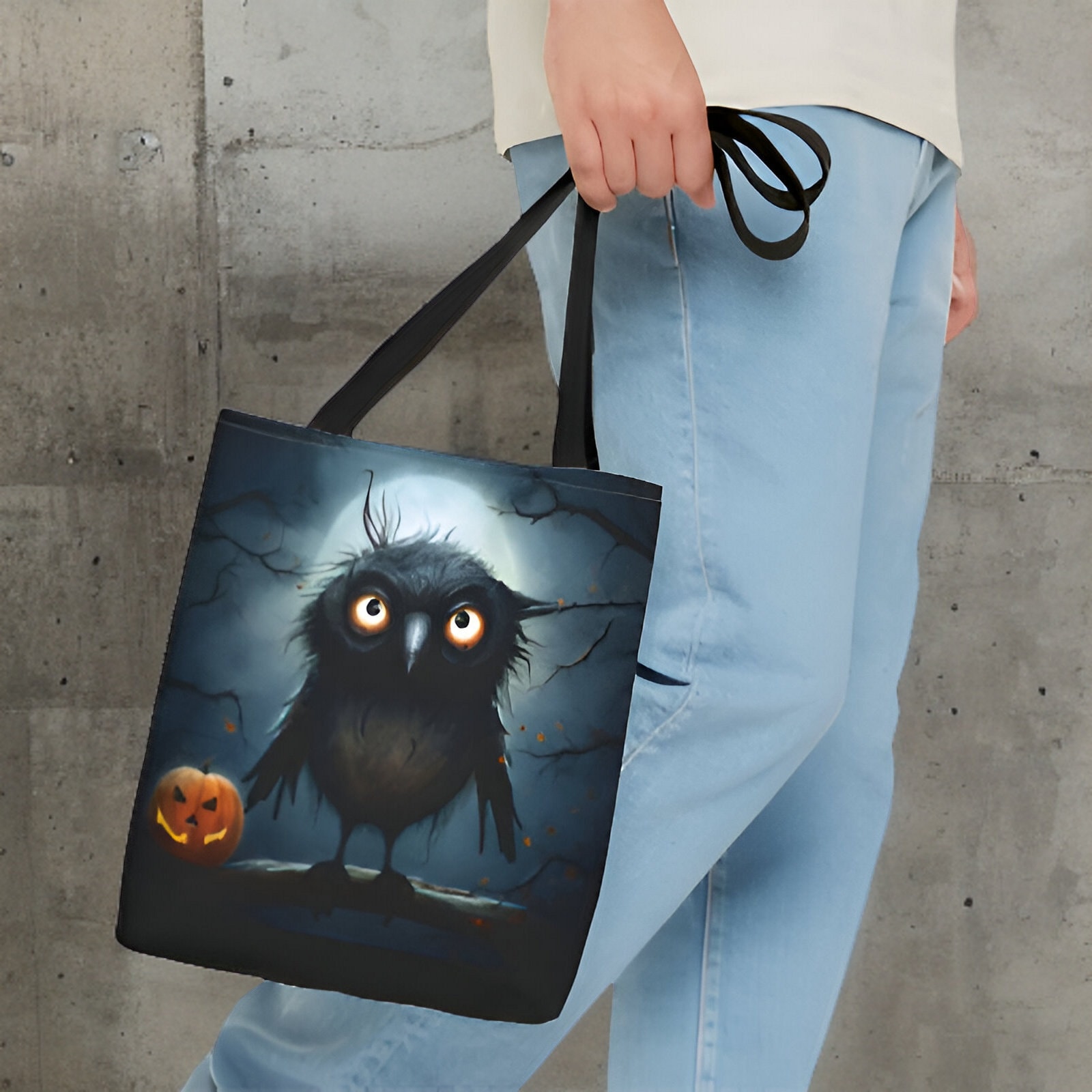 Tote Bag Something Different SWEET AND SPOOKY - Orange - Neuf Avec étiquettes