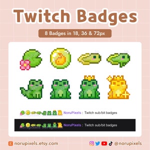 Cozy Frog Desk Twitch Stream Overlay Package | Cute Frog Animated stream screens, Badges, Panels | Vtuber Friendly