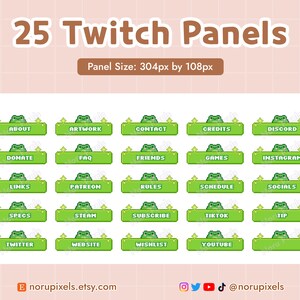 Cozy Frog Desk Twitch Stream Overlay Package | Cute Frog Animated stream screens, Badges, Panels | Vtuber Friendly