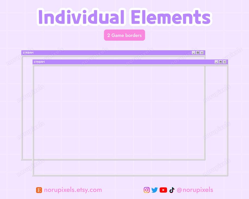 Y2K Windows Vaporwave Twitch Stream Overlay Pack | Retro Windows 95 ...