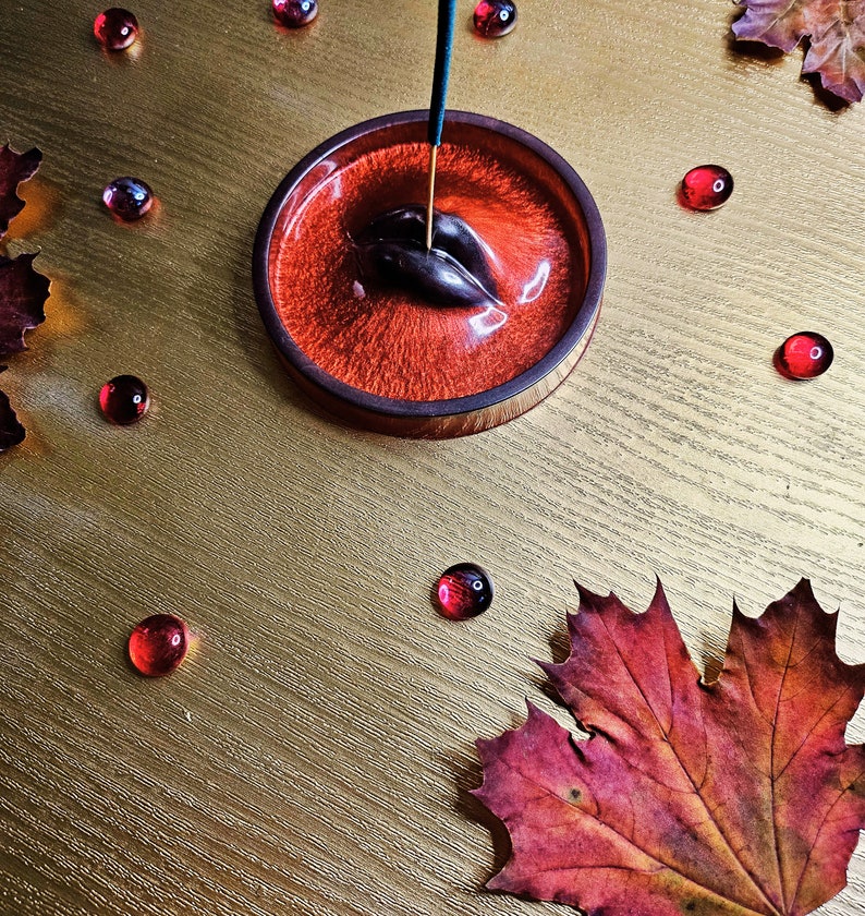 Custom Incense Holder Lips New Year's Gifts New Year's Presents Epoxy