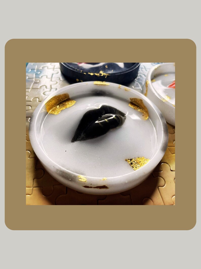 Custom Incense Holder Lips New Year's Gifts New Year's Presents Epoxy