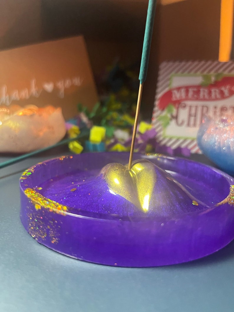 Custom Incense Holder Lips New Year's Gifts New Year's Presents Epoxy