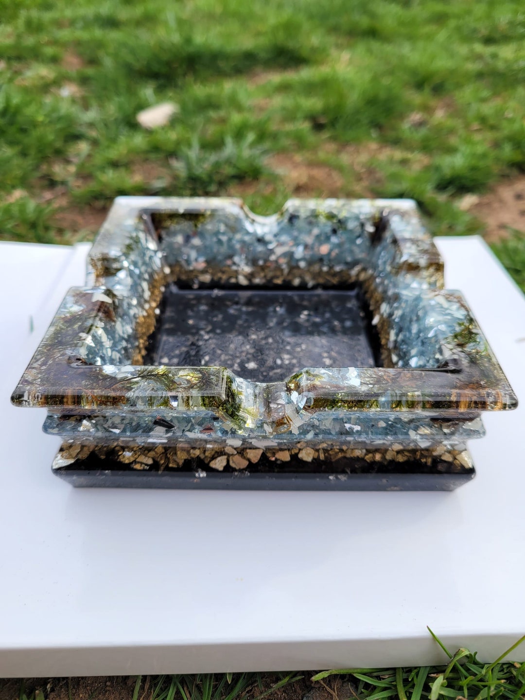 Ashtray Epoxy Special Artistic Epoxy Ashtrays Ashtray for Etsy