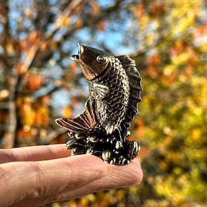 Brass fish antique