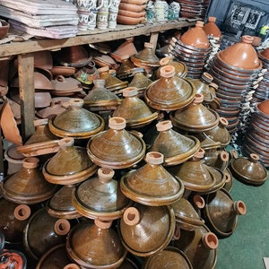 Tajine écologique de cuisine Marocaine fabriqué à la main image 3